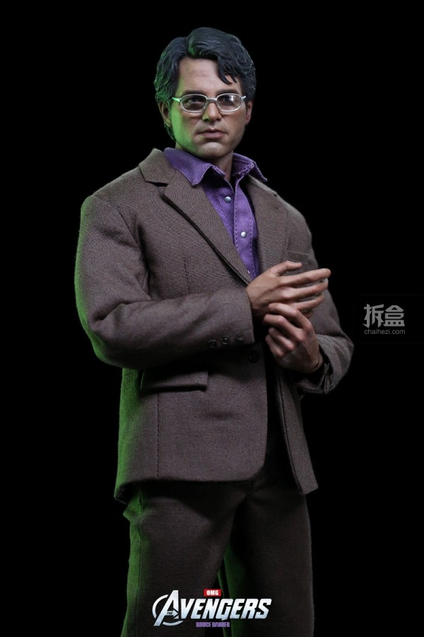 hottoys推出的《复仇者联盟》系列的布鲁斯·班纳博士将于近期到货