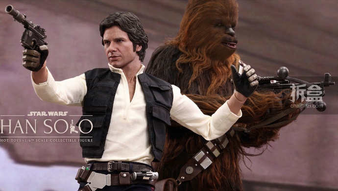 小丙開箱hottoys星球大戰漢索羅hansolo楚巴卡chewbacca